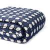 Купить Покрывало из хлопка polka dots темно-синего цвета из коллекции essential, 230х250 см в Астане и по всему Казахстану.Покрывало из хлопка polka dots темно-синего цвета из коллекции essential, 230х250 см, изображение 8