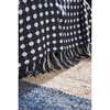 Купить Покрывало из хлопка polka dots темно-синего цвета из коллекции essential, 230х250 см в Астане и по всему Казахстану.Покрывало из хлопка polka dots темно-синего цвета из коллекции essential, 230х250 см, изображение 5