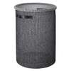 Купить Корзина для хранения sustainable collection, D42х55 см, черная в Астане и по всему Казахстану.Корзина для хранения sustainable collection, D42х55 см, черная