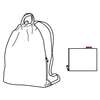 Купить Рюкзак складной mini maxi sacpack floral 1 в Астане и по всему Казахстану.Рюкзак складной mini maxi sacpack floral 1, изображение 6