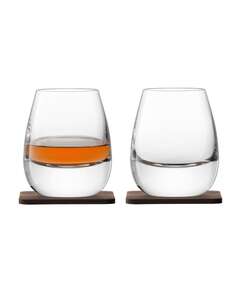 Купить Набор стаканов с деревянными подставками islay whisky, 250 мл, 2 шт. в Астане и по всему Казахстану.Набор стаканов с деревянными подставками islay whisky, 250 мл, 2 шт.