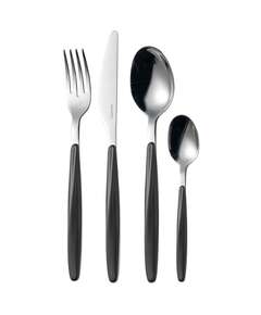 Купить Набор из 24 столовых приборов cutlery my fusion, черные в Астане и по всему Казахстану.Набор из 24 столовых приборов cutlery my fusion, черные