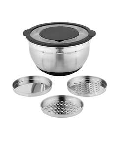 Купить Миска для смешивания с крышкой etalon, D20 см, 2,8 л в Астане и по всему Казахстану.Миска для смешивания с крышкой etalon, D20 см, 2,8 л