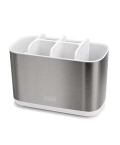 Купить Органайзер для зубных щеток easystore steel, 13х9,5х17,5 см, белый в Астане и по всему Казахстану.Органайзер для зубных щеток easystore steel, 13х9,5х17,5 см, белый