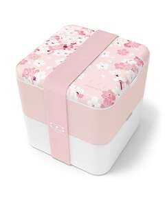 Купить Ланч-бокс mb square, sakura pink в Астане и по всему Казахстану.Ланч-бокс mb square, sakura pink