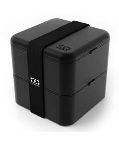 Купить Ланч-бокс mb square, black в Астане и по всему Казахстану.Ланч-бокс mb square, black