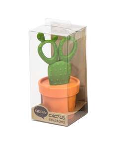 Купить Ножницы с держателем cactus, оранжевые/зеленые в Астане и по всему Казахстану.Ножницы с держателем cactus, оранжевые/зеленые