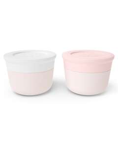 Купить Набор из 2-х соусниц с крышками mb temple, 20 мл, white natural/pink natural в Астане и по всему Казахстану.Набор из 2-х соусниц с крышками mb temple, 20 мл, white natural/pink natural
