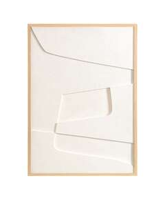 Купить Панно декоративное с эффектом 3d minimalism, с бежевой рамой, 50х70 см в Астане и по всему Казахстану.Панно декоративное с эффектом 3d minimalism, с бежевой рамой, 50х70 см