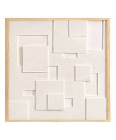 Купить Панно декоративное с эффектом 3d minimalism, с бежевой рамой, 60х60 см в Астане и по всему Казахстану.Панно декоративное с эффектом 3d minimalism, с бежевой рамой, 60х60 см