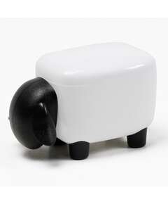 Купить Контейнер для мелочей sheepshape, черный с белой крышкой в Астане и по всему Казахстану.Контейнер для мелочей sheepshape, черный с белой крышкой