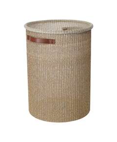 Купить Корзина для хранения sustainable collection, D37х52 см, бежевая в Астане и по всему Казахстану.Корзина для хранения sustainable collection, D37х52 см, бежевая