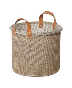 Купить Корзина для хранения sustainable collection, D32х28 см, бежевая в Астане и по всему Казахстану.Корзина для хранения sustainable collection, D32х28 см, бежевая