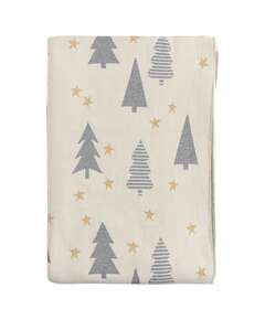 Купить Плед из хлопка с новогодним рисунком magic forest из коллекции new year essential, 130х180 см в Астане и по всему Казахстану.Плед из хлопка с новогодним рисунком magic forest из коллекции new year essential, 130х180 см