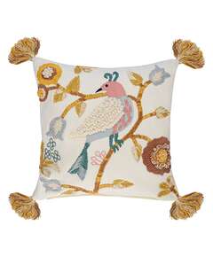 Купить Чехол на подушку декоративный exotic birds из коллекции ethnic, 45х45 см в Астане и по всему Казахстану.Чехол на подушку декоративный exotic birds из коллекции ethnic, 45х45 см