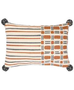 Купить Подушка с геометрическим рисунком abstract play из коллекции ethnic, 30х45 см в Астане и по всему Казахстану.Подушка с геометрическим рисунком abstract play из коллекции ethnic, 30х45 см