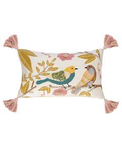 Купить Чехол на подушку декоративный exotic birds из коллекции ethnic, 35х60 см в Астане и по всему Казахстану.Чехол на подушку декоративный exotic birds из коллекции ethnic, 35х60 см