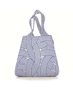Купить Сумка складная mini maxi shopper zebra blue в Астане и по всему Казахстану.Сумка складная mini maxi shopper zebra blue