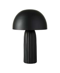 Купить Лампа настольная texture sleek, D24х37 см, черная в Астане и по всему Казахстану.Лампа настольная texture sleek, D24х37 см, черная