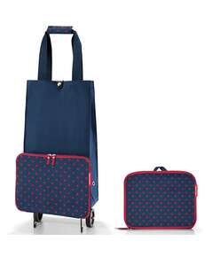 Купить Сумка на колесиках foldabletrolley mixed dots red в Астане и по всему Казахстану.Сумка на колесиках foldabletrolley mixed dots red