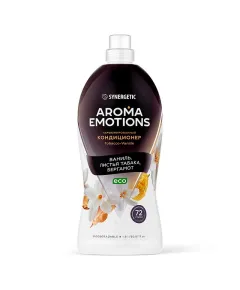 Купить Кондиционер для белья Synergetic Aroma Emotions «Tobacco-Vanille», 1,8 л в Астане и по всему Казахстану.Кондиционер для белья Synergetic Aroma Emotions «Tobacco-Vanille», 1,8 л