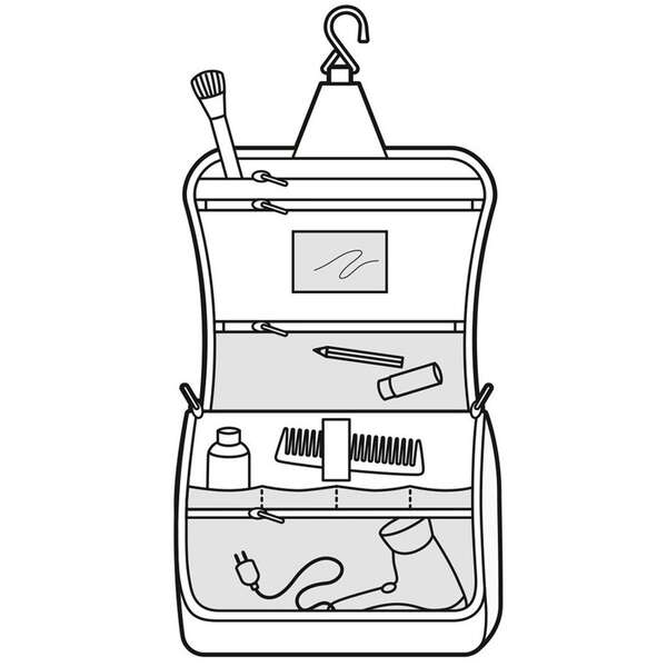 Купить Сумка-органайзер toiletbag xl dots в Астане и по всему Казахстану.Сумка-органайзер toiletbag xl dots, изображение 2