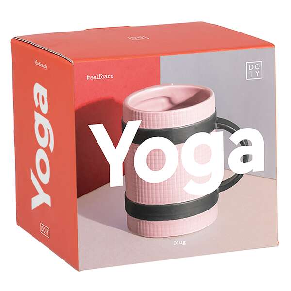 Купить Кружка yoga mug розовая в Астане и по всему Казахстану.Кружка yoga mug розовая, изображение 4