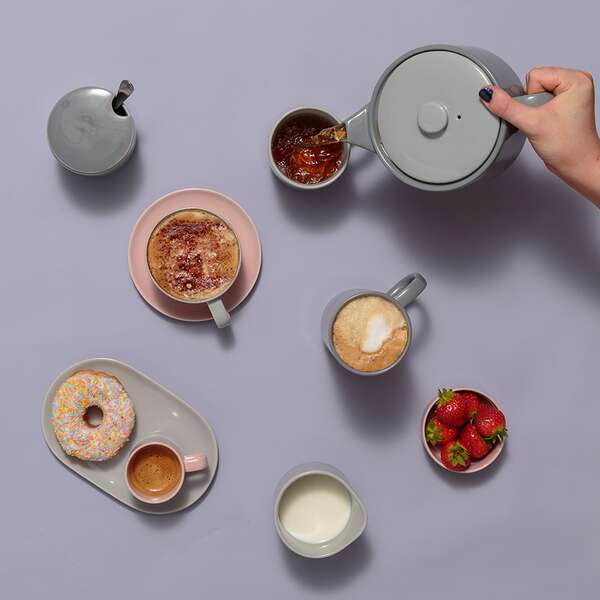 Купить Блюдце cafe concept d 14 см розовое в Астане и по всему Казахстану.Блюдце cafe concept d 14 см розовое, изображение 2