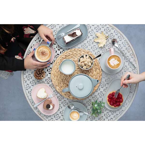 Купить Блюдце cafe concept d 14 см розовое в Астане и по всему Казахстану.Блюдце cafe concept d 14 см розовое, изображение 4
