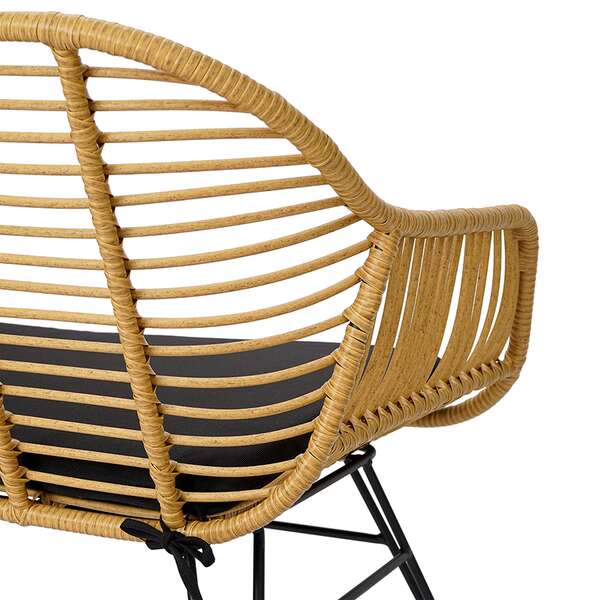 Купить Кушетка vetle bent, 125х68х81 см, ротанг в Астане и по всему Казахстану.Кушетка vetle bent, 125х68х81 см, ротанг, изображение 17