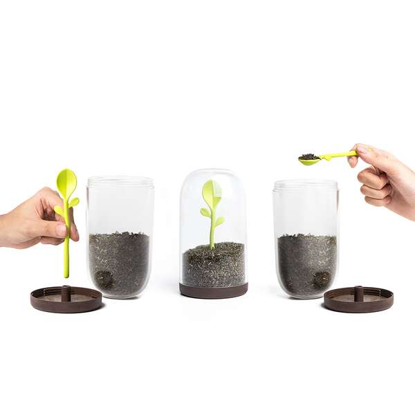 Купить Контейнер для сыпучих продуктов sprout jar в Астане и по всему Казахстану.Контейнер для сыпучих продуктов sprout jar, изображение 3