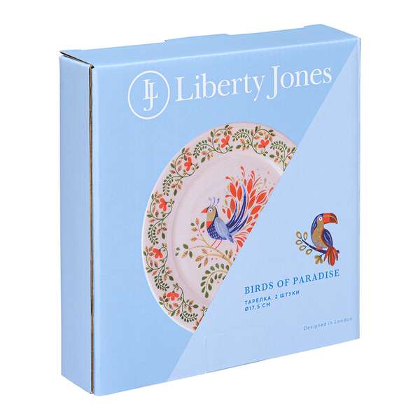 Купить Набор тарелок owl из коллекции birds of paradise в подарочной упаковке, D18 см, 2 шт. в Астане и по всему Казахстану.Набор тарелок owl из коллекции birds of paradise в подарочной упаковке, D18 см, 2 шт., изображение 9