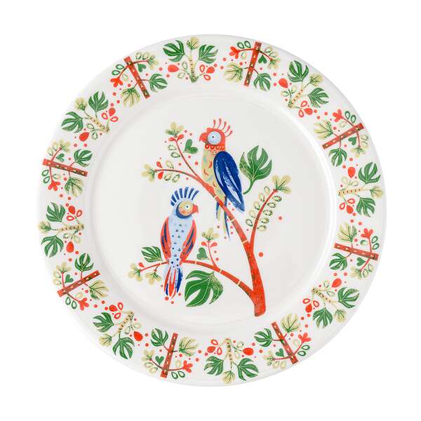 Купить Набор тарелок parrot из коллекции birds of paradise в подарочной упаковке, D21 см, 2 шт. в Астане и по всему Казахстану.Набор тарелок parrot из коллекции birds of paradise в подарочной упаковке, D21 см, 2 шт., изображение 4