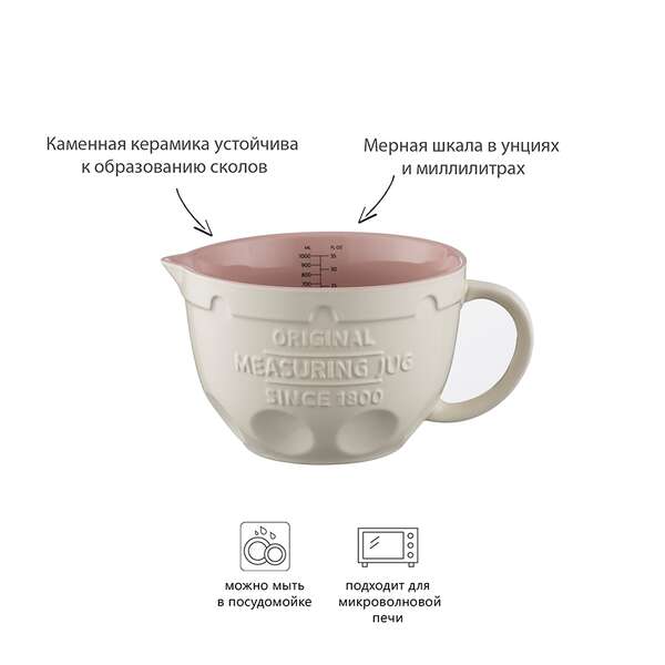 Купить Кувшин мерный innovative kitchen, 1 л в Астане и по всему Казахстану.Кувшин мерный innovative kitchen, 1 л, изображение 11