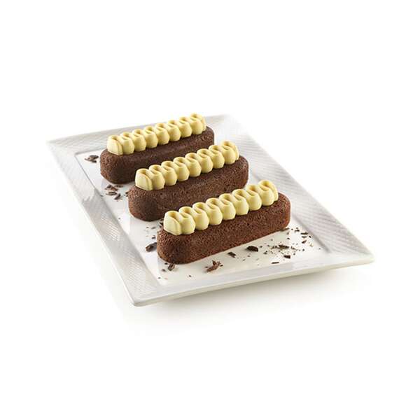 Купить Набор из 2 силиконовых форм для приготовления эклеров chic eclair в Астане и по всему Казахстану.Набор из 2 силиконовых форм для приготовления эклеров chic eclair, изображение 13