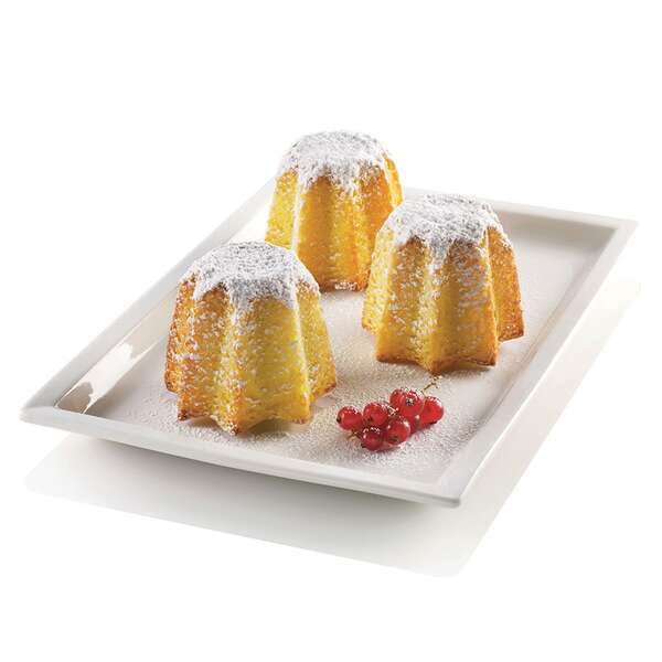 Купить Форма силиконовая для приготовления кексов mini pandoro, 34х18 см в Астане и по всему Казахстану.Форма силиконовая для приготовления кексов mini pandoro, 34х18 см