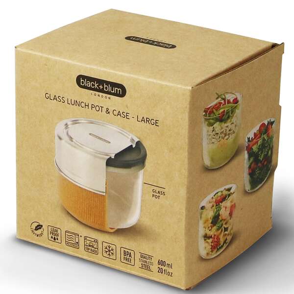 Купить Ланч-бокс glass lunch pot, 600 мл, коричневый в Астане и по всему Казахстану.Ланч-бокс glass lunch pot, 600 мл, коричневый, изображение 15
