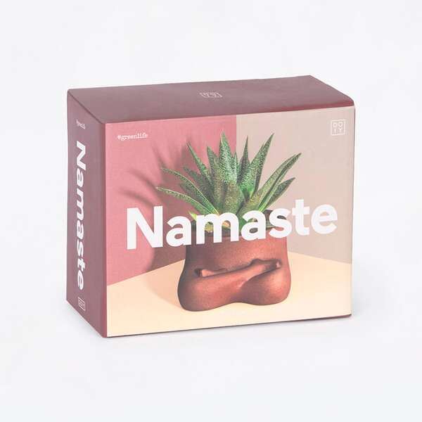 Купить Горшок цветочный namaste в Астане и по всему Казахстану.Горшок цветочный namaste, изображение 5