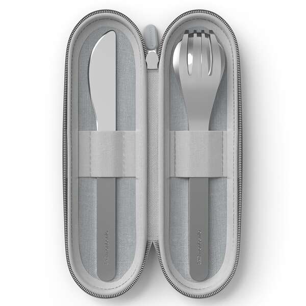 Купить Набор из 3 столовых приборов в футляре mb slim nest, grey в Астане и по всему Казахстану.Набор из 3 столовых приборов в футляре mb slim nest, grey
