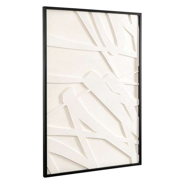 Купить Панно декоративное с эффектом 3d minimalism, с черной рамой, 70х100 см в Астане и по всему Казахстану.Панно декоративное с эффектом 3d minimalism, с черной рамой, 70х100 см, изображение 3