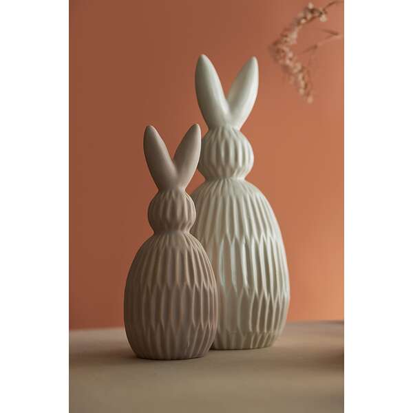 Купить Декор из фарфора бежевого цвета trendy bunny из коллекции essential, 9,2х9,2x22,6 см в Астане и по всему Казахстану.Декор из фарфора бежевого цвета trendy bunny из коллекции essential, 9,2х9,2x22,6 см, изображение 6