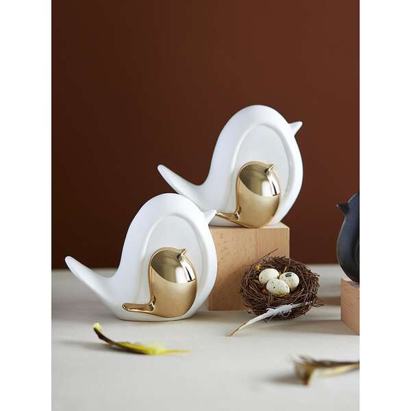 Купить Декор из фарфора white birdie из коллекции essential, 16х8x13 см в Астане и по всему Казахстану.Декор из фарфора white birdie из коллекции essential, 16х8x13 см, изображение 5