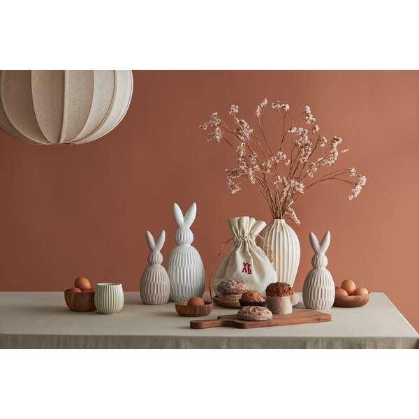 Купить Декор из фарфора бежевого цвета trendy bunny из коллекции essential, 9,2х9,2x22,6 см в Астане и по всему Казахстану.Декор из фарфора бежевого цвета trendy bunny из коллекции essential, 9,2х9,2x22,6 см, изображение 2