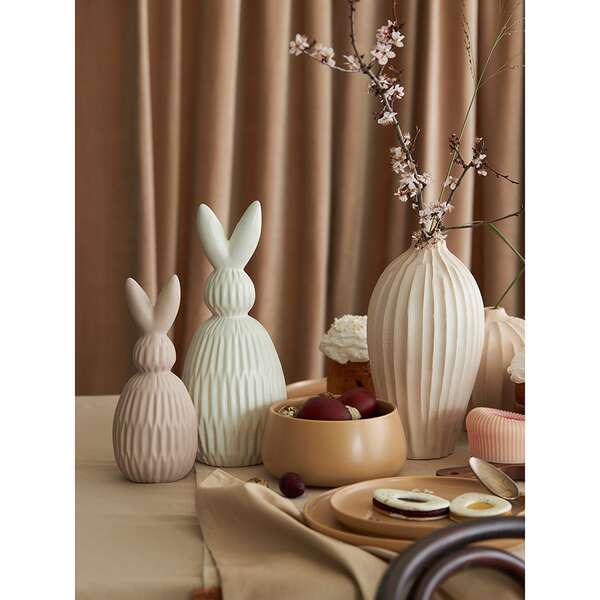 Купить Декор из фарфора бежевого цвета trendy bunny из коллекции essential, 9,2х9,2x22,6 см в Астане и по всему Казахстану.Декор из фарфора бежевого цвета trendy bunny из коллекции essential, 9,2х9,2x22,6 см, изображение 13