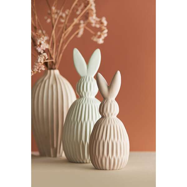 Купить Декор из фарфора бежевого цвета trendy bunny из коллекции essential, 9,2х9,2x22,6 см в Астане и по всему Казахстану.Декор из фарфора бежевого цвета trendy bunny из коллекции essential, 9,2х9,2x22,6 см, изображение 5