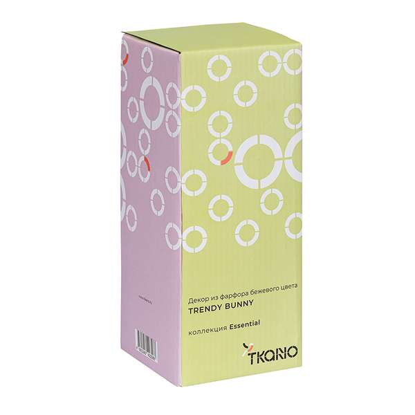 Купить Декор из фарфора бежевого цвета trendy bunny из коллекции essential, 9,2х9,2x22,6 см в Астане и по всему Казахстану.Декор из фарфора бежевого цвета trendy bunny из коллекции essential, 9,2х9,2x22,6 см, изображение 18