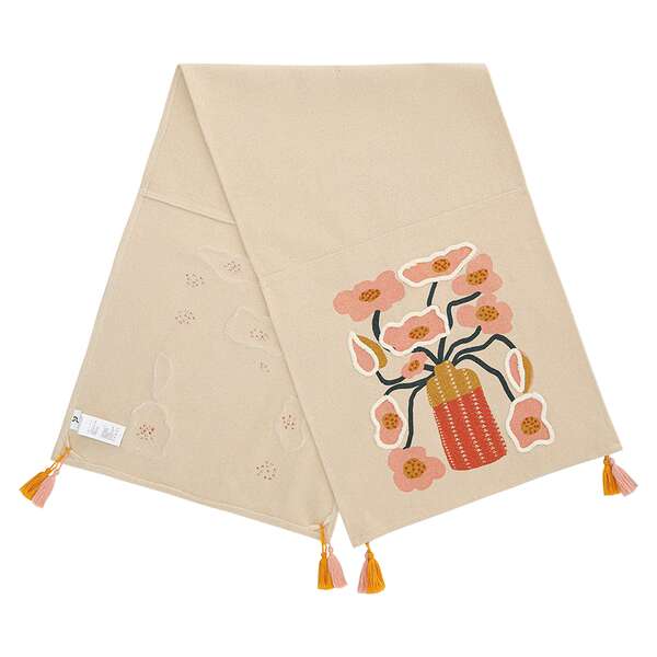 Купить Дорожка на стол forest flower из коллекции ethnic, 45х150 см в Астане и по всему Казахстану.Дорожка на стол forest flower из коллекции ethnic, 45х150 см, изображение 12