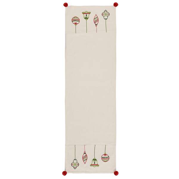 Купить Дорожка с вышивкой christmas decorations из коллекции new year essential, 45х150 см в Астане и по всему Казахстану.Дорожка с вышивкой christmas decorations из коллекции new year essential, 45х150 см, изображение 5