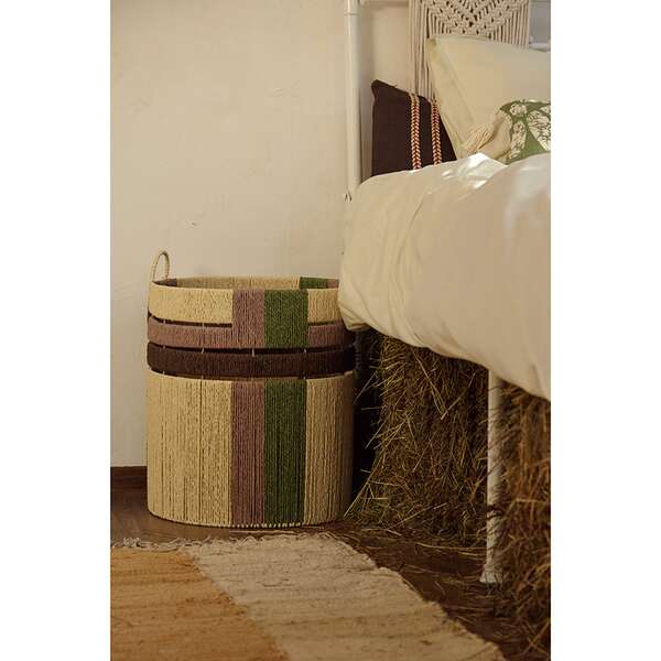 Купить Корзина плетеная bongo nature из коллекции ethnic, размер s в Астане и по всему Казахстану.Корзина плетеная bongo nature из коллекции ethnic, размер s, изображение 5