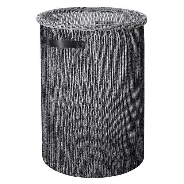 Купить Корзина для хранения sustainable collection, D42х55 см, черная в Астане и по всему Казахстану.Корзина для хранения sustainable collection, D42х55 см, черная